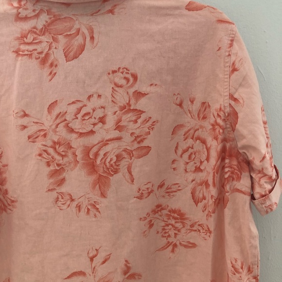 Vintage Oleg Floral Cassini button-down shirt 
Size: M - Picture 9 of 11